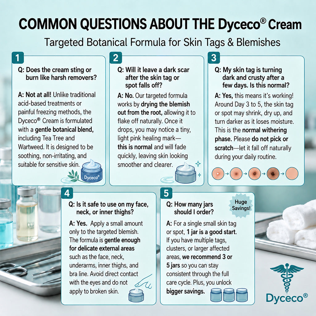 Dyceco® ☑️ | 7-𝐃𝐚𝐲 𝐒𝐤𝐢𝐧 𝐓𝐚𝐠 & 𝐒𝐩𝐨𝐭 𝐄𝐫𝐚𝐬𝐞𝐫 𝐂𝐫𝐞𝐚𝐦 (Zero Pain, Zero 𝐒𝐜𝐚𝐫𝐬 Formula)