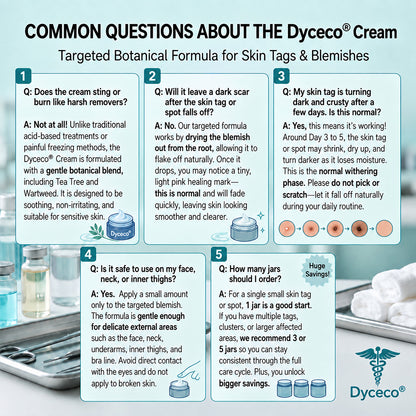 Dyceco® ☑️ | 7-𝐃𝐚𝐲 𝐒𝐤𝐢𝐧 𝐓𝐚𝐠 & 𝐒𝐩𝐨𝐭 𝐄𝐫𝐚𝐬𝐞𝐫 𝐂𝐫𝐞𝐚𝐦 (Zero Pain, Zero 𝐒𝐜𝐚𝐫𝐬 Formula)