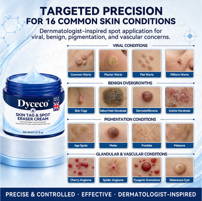Dyceco® ☑️ | 7-𝐃𝐚𝐲 𝐒𝐤𝐢𝐧 𝐓𝐚𝐠 & 𝐒𝐩𝐨𝐭 𝐄𝐫𝐚𝐬𝐞𝐫 𝐂𝐫𝐞𝐚𝐦 (Zero Pain, Zero 𝐒𝐜𝐚𝐫𝐬 Formula)
