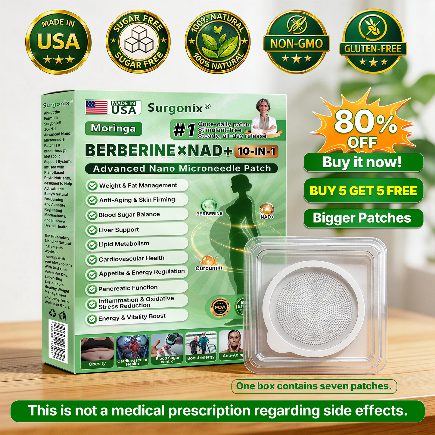 𝑶𝒇𝒇𝒊𝒄𝒊𝒂𝒍 𝒔𝒕𝒐𝒓𝒆 👑 | 🇺🇸Surgoᴎix® 𝐌𝐨𝐫𝐢𝐧𝒈𝗮 𝑩𝒆𝒓𝒃𝒆𝐫𝐢𝐧𝐞𝐱 𝐍𝗔𝒟+ 10-𝑖n-1 𝐍a𝒏𝒐 𝐌𝐢𝐜𝐫𝑜𝑛𝑒𝑒𝗱𝗹𝗲 𝐏𝐚𝒕𝒄𝒉⚡(𝐉𝐮𝐬𝐭 𝐨𝐧𝐜𝐞 𝐚 𝐝𝐚𝐲, 𝐯𝐢𝐬𝐢𝐛𝐥𝐞 𝐜𝐡𝐚𝐧𝐠𝐞𝐬 𝐢𝐧 𝟕 𝑫𝐚𝐲𝐬） 𝐅𝐨𝐫 𝐎𝐛𝐞𝐬𝐢𝐭𝐲,  𝙇𝙊𝙊𝙎𝗘 𝗦𝗞𝗜𝗡,𝐝𝐢𝐚𝐛𝐞𝐭𝙚𝙨, 𝐬𝐥𝐞𝐞𝐏 𝐚𝐩𝐧𝐞𝐚, 𝐣𝐨𝐢𝐧𝐭 𝐢𝐬𝐬𝐮𝙚𝙨, 𝐚𝐧𝐝 𝐦𝐨𝐫𝐞👸🏿